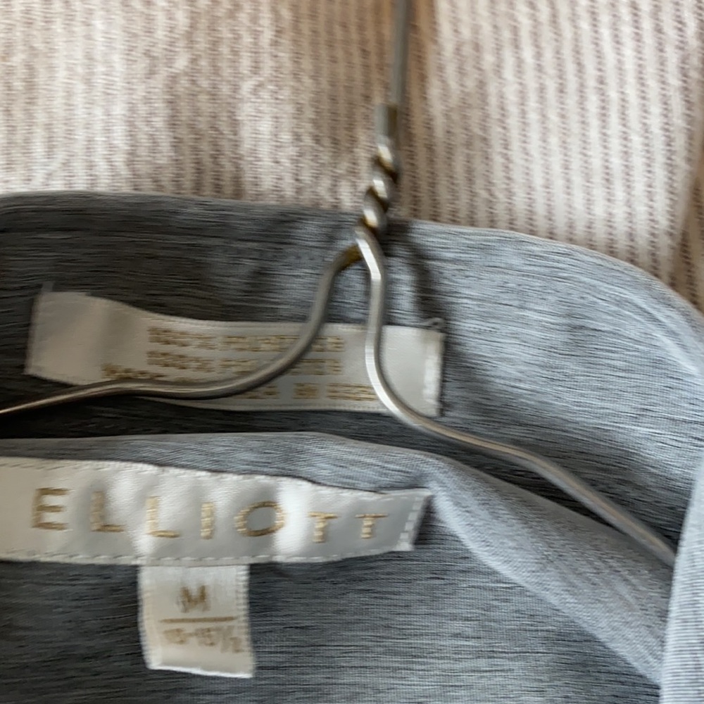 Grey Patterned Elliot Button Up - image 4